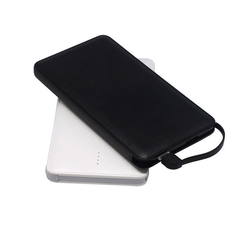 10000mah Lether Powerbank