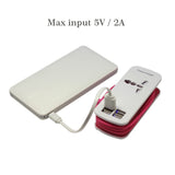 10000mah Lether Powerbank