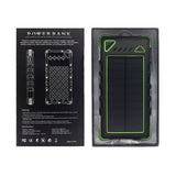 16000mah Waterproof Shockproof Dustproof Solar Powerbank