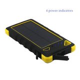 16000mah Waterproof Shockproof Dustproof Solar Powerbank