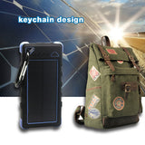 16000mah Waterproof Shockproof Dustproof Solar Powerbank