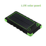 16000mah Waterproof Shockproof Dustproof Solar Powerbank