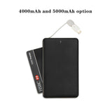 4000mAh 5000mAh Card Powerbank