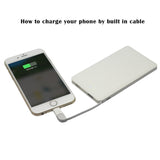 5000mAh Powerbank with cable
