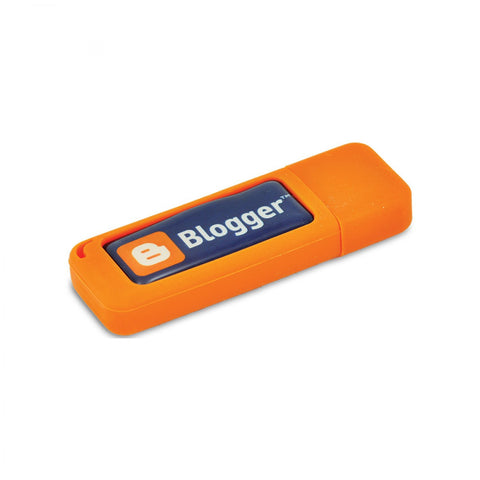 BND33 GUM, SILICONE USB MEMORY FLASH DRIVE