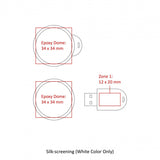 BND35 DEW, SILICONE USB MEMORY FLASH DRIVE