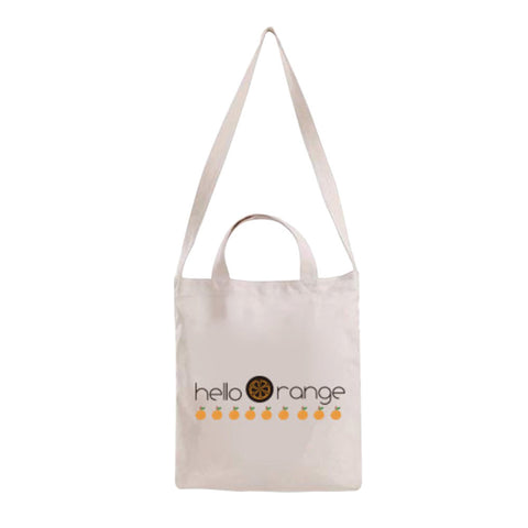 Cotton Tote Bag with Shoulder Straps