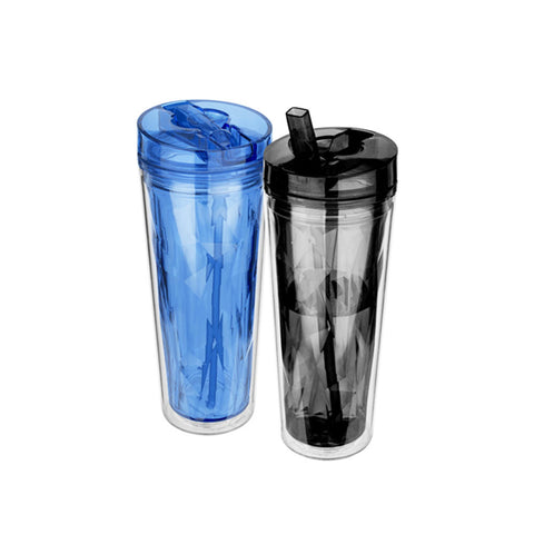 Hot & Cold Flip and Sip Geometric Tumbler