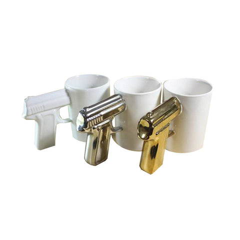 Gun Handle Ceramic Mug
