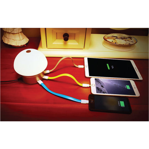 LED Desk Lamp / Table Lamp with 6 USB Charging Port