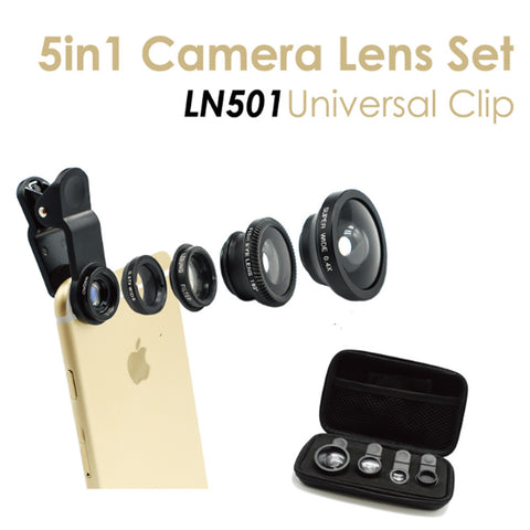 5 in 1 Camera Lens Set