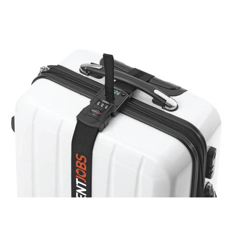 Luggage Strap with Weighing Scale + Lock
