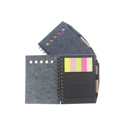 Notebook with Memo Pad & Ball Pen