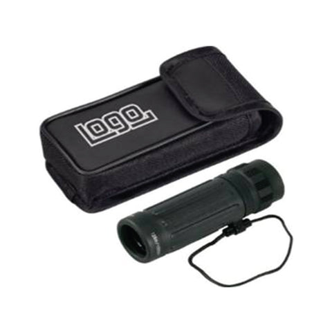Panorama Monocular in Black with Shock Resistant Shell and blue coated lens system