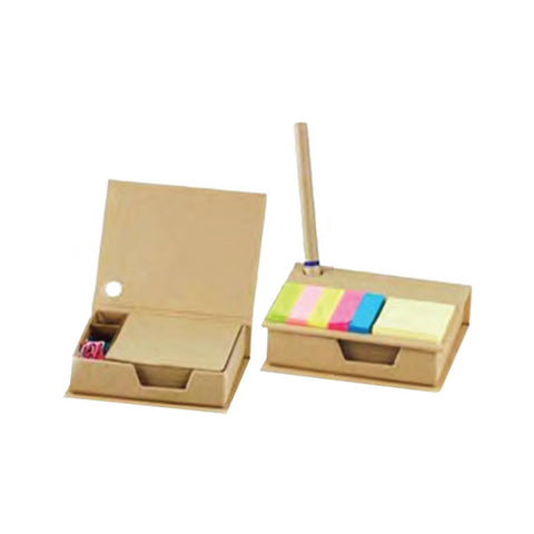 Paper Memo with Pen & Sticky Pad