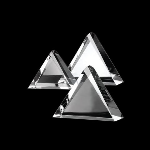 Trigular Crystal Award
