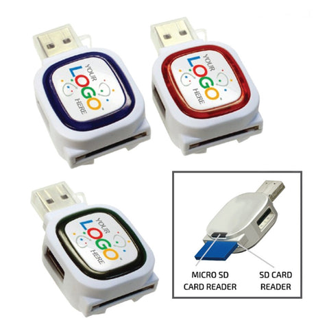 USB Hub with Card Reader