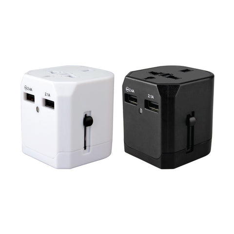 USB Travel Adaptor with 2 Hub