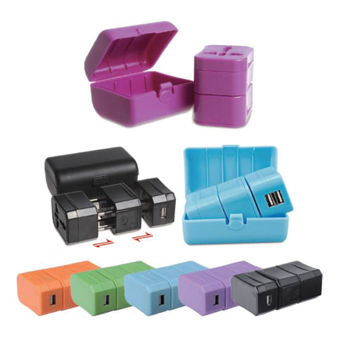 USB Travel Adaptor with 2 Hub