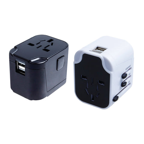 USB Travel Adaptor with 2 Hub