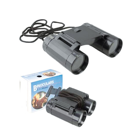 Wanderer Plastic Mini Binoculars in Black